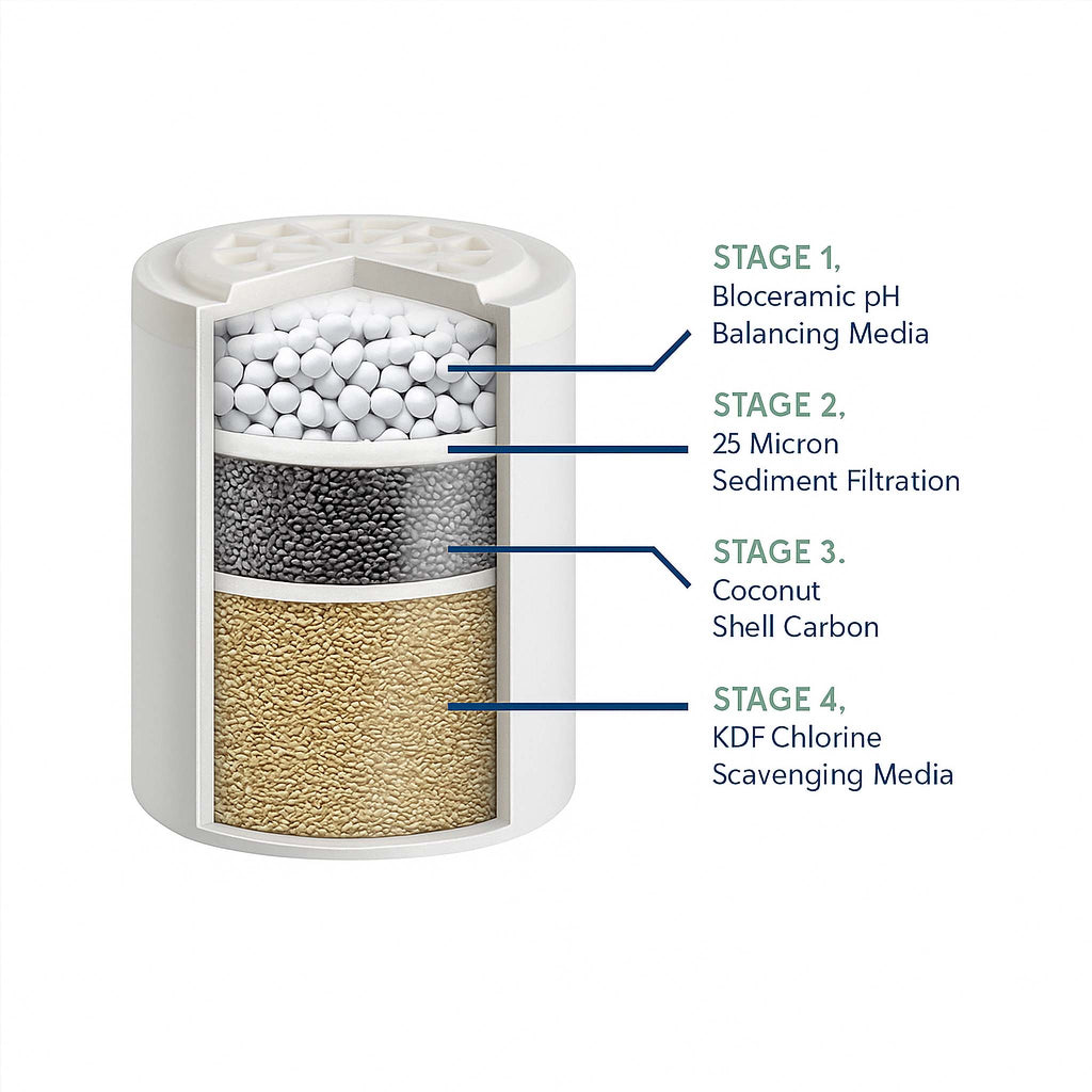 pH Balancing Shower Filters